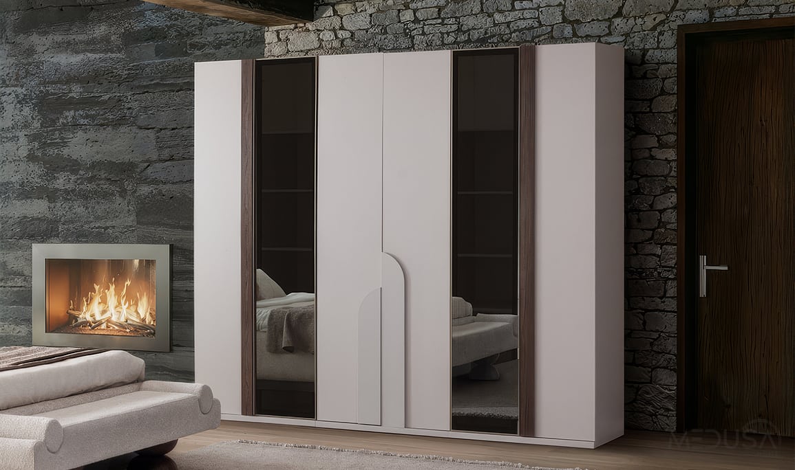 Estella 6 Kapaklı Gardırop