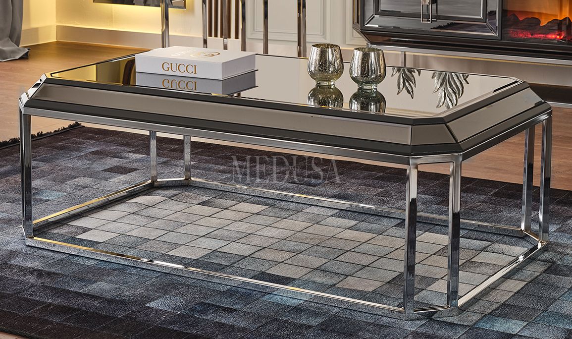 Gucci Antrasit Orta Sehpa