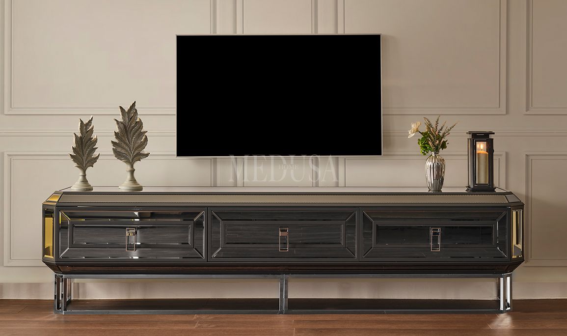 Gucci Antrasit Tv Ünitesi