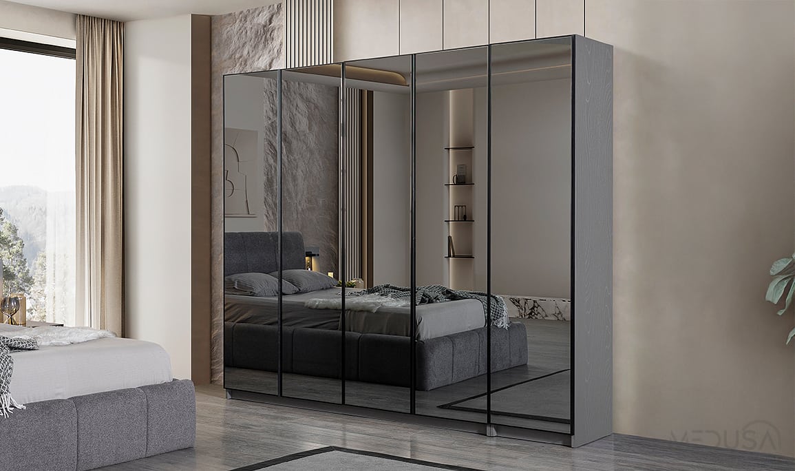 Luna 5 Kapılı Gardırop