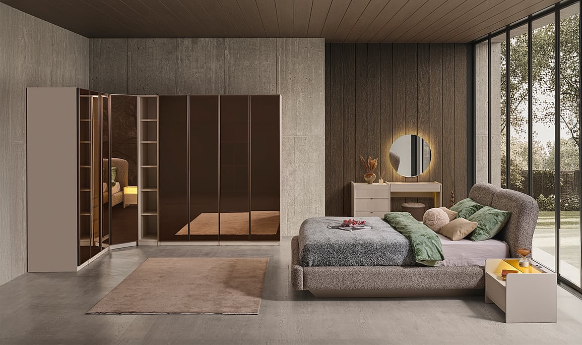 Luvia Köşe Yatak Odası