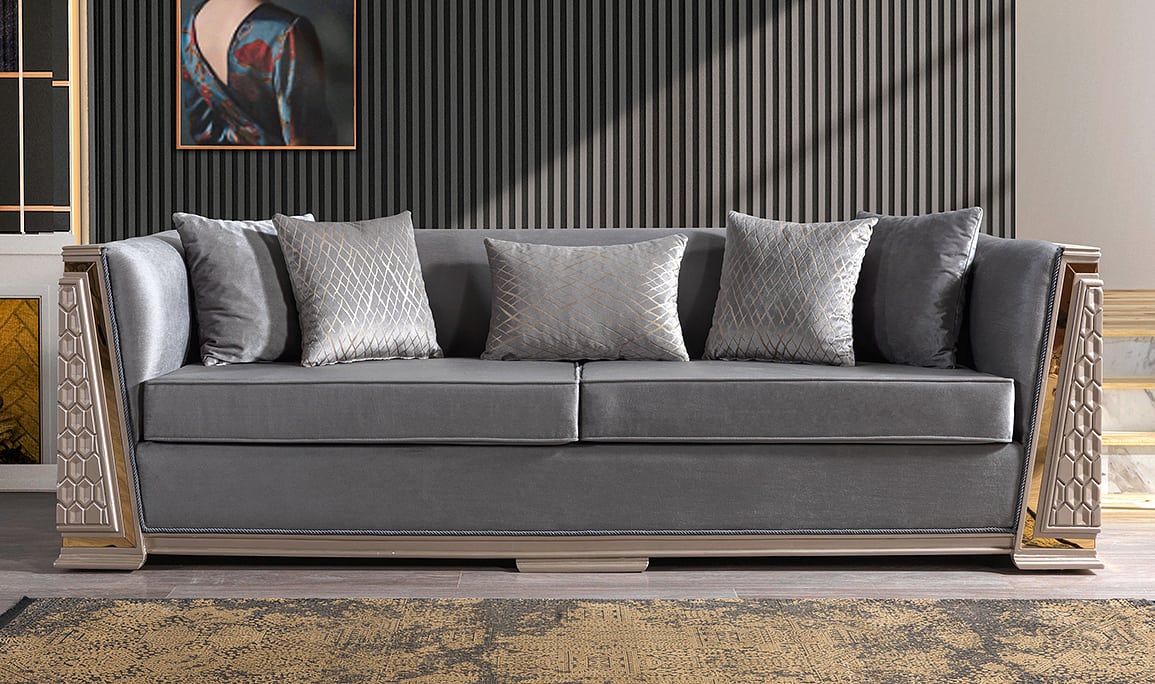Milan Luxury Üçlü Koltuk
