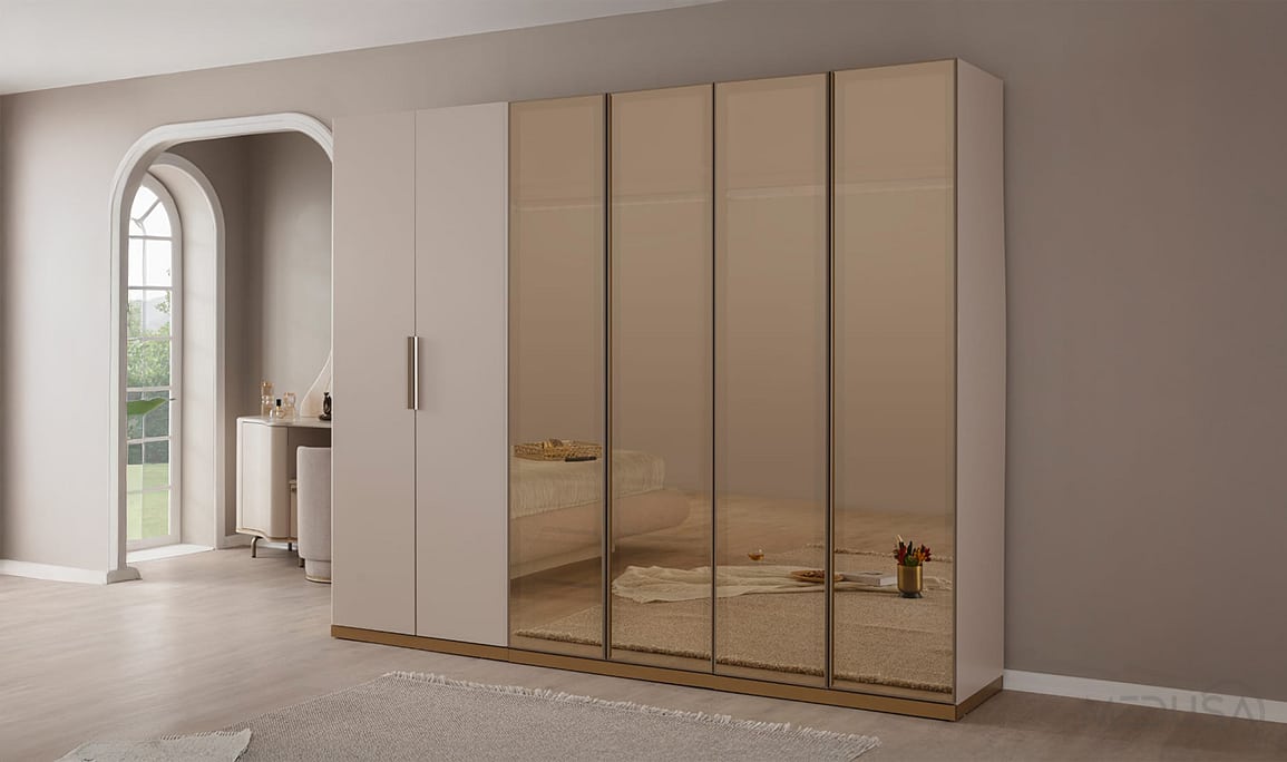 Rozalina 6 Kapaklı Gardırop