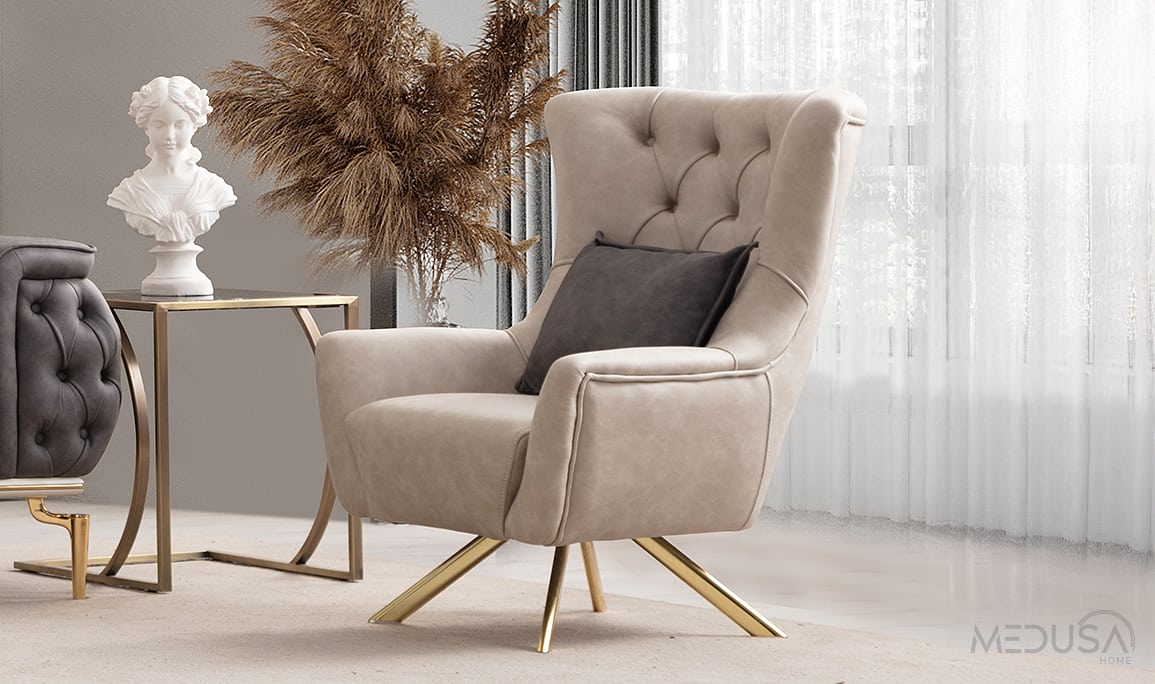 Silea Luxury Krem Berjer
