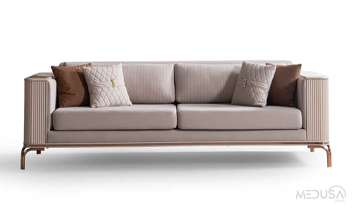 Stella Luxury Üçlü Koltuk